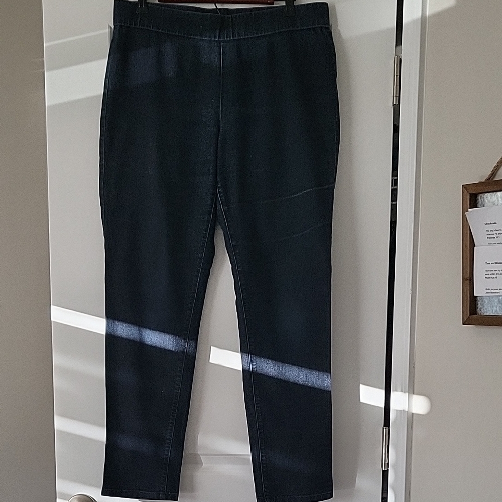 Dana Buchman Dark Blue Women Jeans
